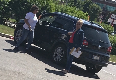Mya passes her driving test